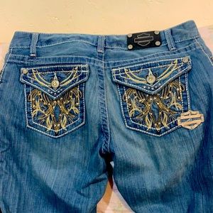 Size 12 P Harley Davidson Jeans NEW!